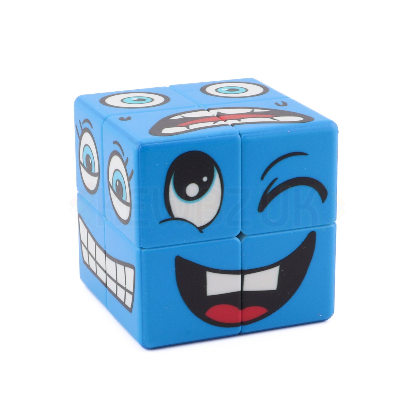 Blue Face Cube