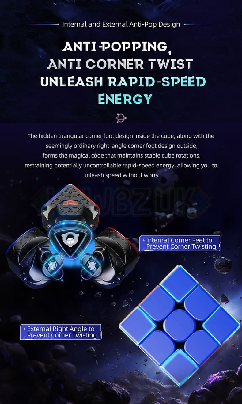 MoYu Super WeiLong (20-Magnet, Maglev, UV, Ball-Core)