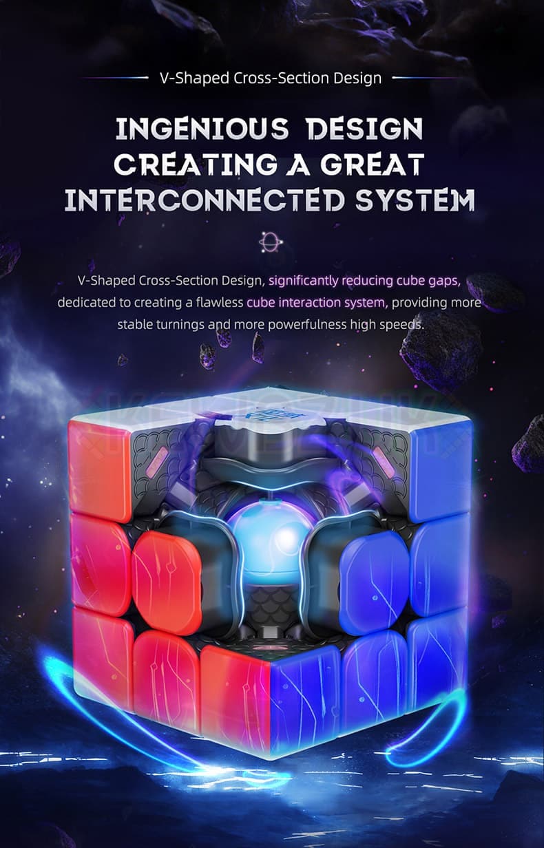 MoYu Super WeiLong (20-Magnet, Maglev, UV, Ball-Core)