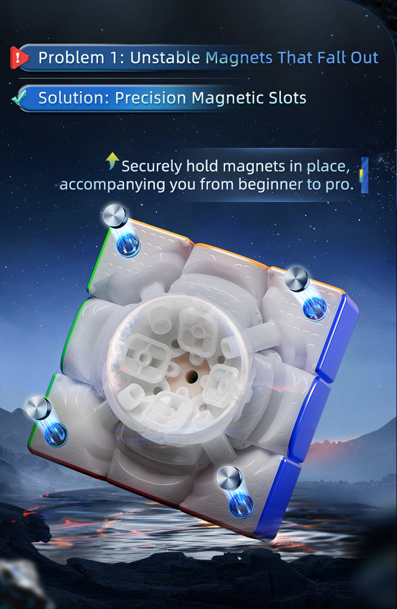 MoYu WeiLong V11 3x3 (20 aimants, Maglev, UV, Ball-Core)