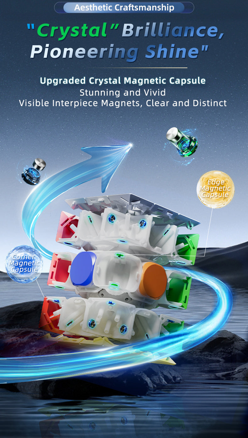 MoYu WeiLong V11 3x3 (20 aimants, Maglev, UV, Ball-Core)