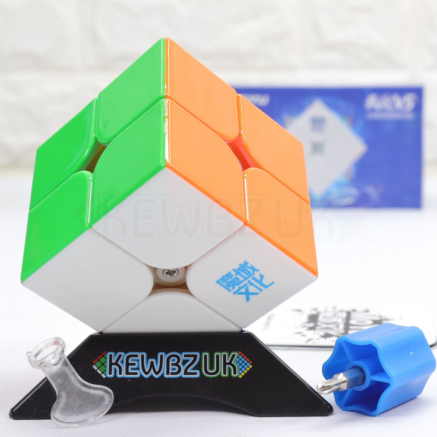 MoYu WeiPo V5 2x2 (20-Magnet, Maglev, UV, Ball-Core)
