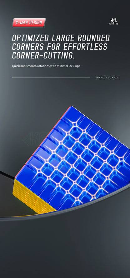 QiYi X-Man Spark 7x7 V2 (Magnetic, Ball-Core)