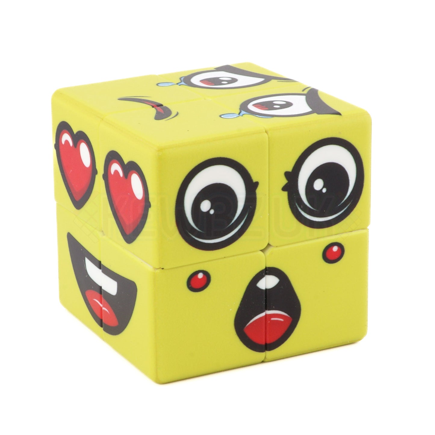 Yellow Face Cube