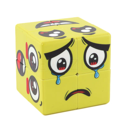 Yellow Face Cube