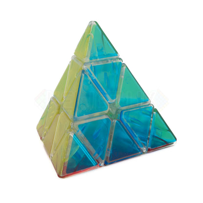 ZCube Transparent Pyraminx (UV Printed)