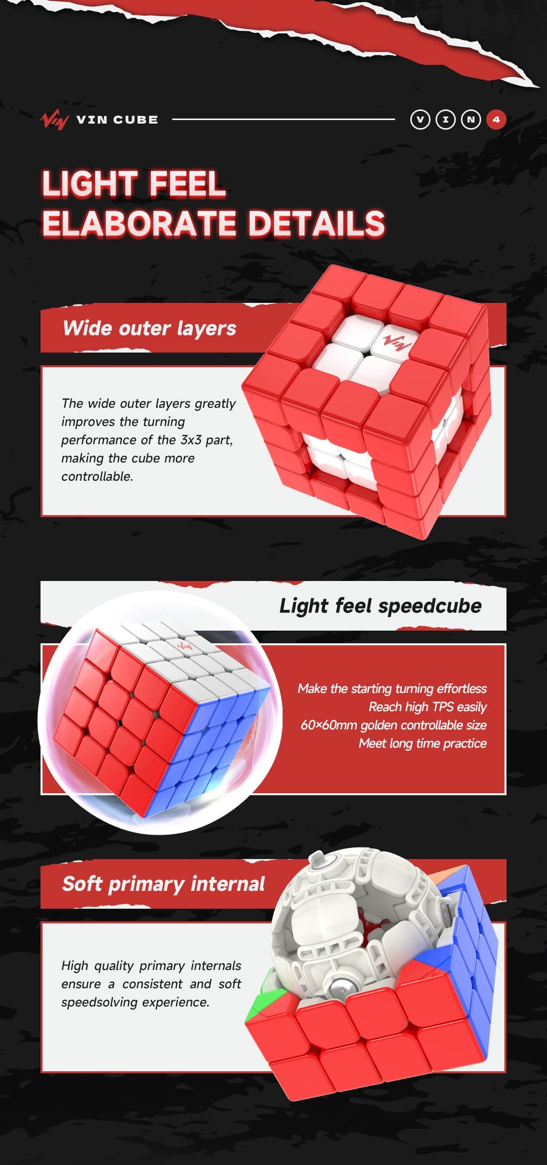 VinCube 4M (Magnetic, Glossy)